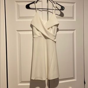 Simple + Classy White Dress